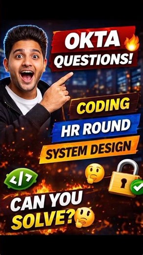 🔥Okta Coding Question in 60 Sec 💻 Can You Solve?#Shorts #Coding #Okta