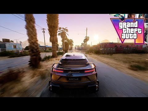 GTA 6 Graphics? Exploring the Stunning Gameplay of GTA 6 Graphics! RTX 4090 Ray Tracing Showcase