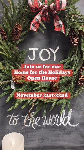 2K views · 18 reactions | Don’t forget to join us for our Home for the Holidays Open House this weekend! Can’t wait to see you! | Chickenshed Primitives | Facebook