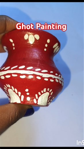 Matir Ghot Painting Idea // Simple Ghot Painting #shorts #painting #ghot