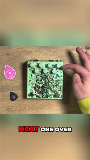 Here are some of the modulation controls on the OBNE Parting. #OBNE #oldbloodnoiseendeavors #guitar #guitarpedals #guitargear #pedalboard #tonefordays