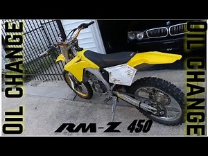How to change Oil On 2006 RMZ 450