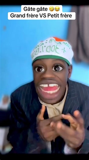 Gâte gâte 🤣😂Grand frère VS Petit frère #cotedivoire🇨🇮 #comedia #viral #fypシ #visibilite