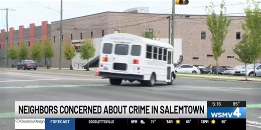 Neighbors concerned about crime in Salemtown