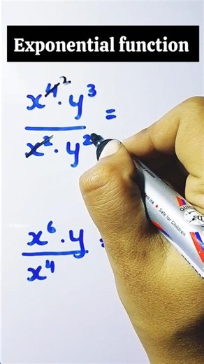 how to #solve #exponential #function #easy #mathstricks #fun #maths #tricky #shorts