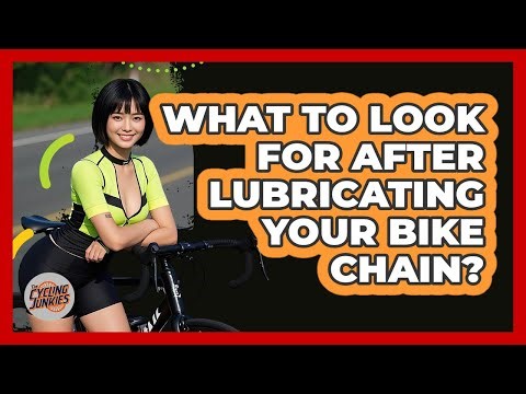 What To Look For After Lubricating Your Bike Chain?