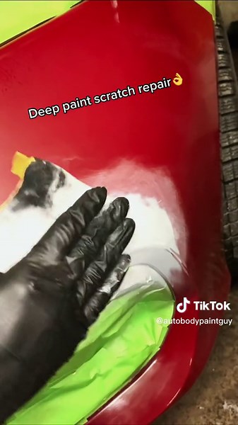 Efficient Deep Paint Scratch Repair in Montreal