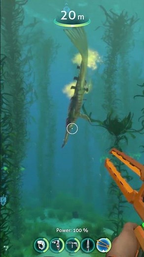 Using the ALIEN RIFLE MOD in Subnautica! #subnautica