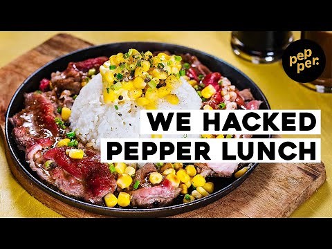 Pepper Lunch Beef Pepper Rice Recipe: How to Make the Sizzling Plate at Home | Food Hack • Pepper.ph