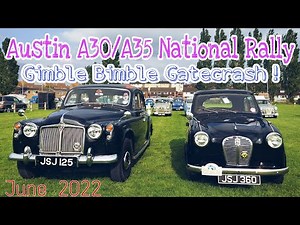 Austin A30 - A35 National Rally / car show - I just caught the end !