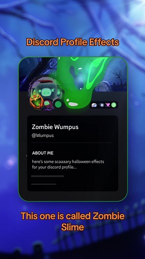 Nitro members can start collecting these new haunting Profile Effects in the Shop just in time for Friday the 13th 👻. Learn how to make your profile kind of spoopy in the link in BIO