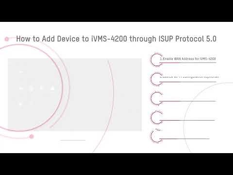 How to Add Device to iVMS 4200 through ISUP Protocol 5 0
