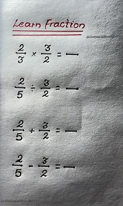 Learn Fractions Concept 🤯 #fblifestyle #unstoapablestudy #fractions #mathtricks #iqtestonline #learnfractions | Unstoapablestudy0111