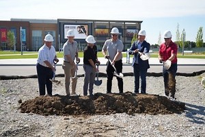 Fishers groundbreaking for new steakhouse and retail space