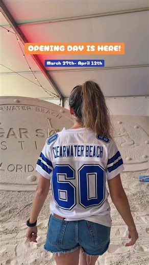 The Pier 60 Sugar Sand Festival is BACK on Clearwater Beach! Join us March 27-April 12. Learn more—> www.sugarsandfestival.com
