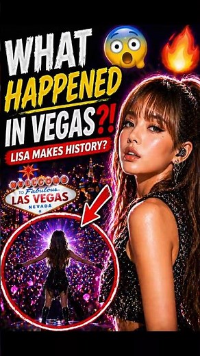 Lisa SOLD OUT Vegas… 4 Shows 😳🔥#lisa #lisamanoban #blackpinklisa #lalisa #blackpink #kpopnews