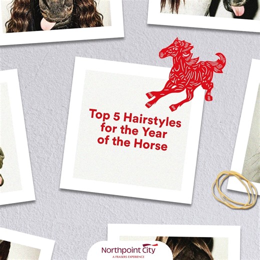 We’re about to gallop into the year of the Horse! Have you gotten your weave in order? Here’s some inspo for your mane!😉 Snip and style at: 💇🏻‍♀️ IGravity, 03-34 (North Wing) 💇🏻‍♀️ Clippers Barber, B2-136 (South Wing) 💇🏻‍♀️ De Arte Hair Studio, B1-172/173 (South Wing) 💇🏻‍♀️ EX Style, 03-01 (North Wing) 💇🏻‍♀️ Fortune Wigs, 02-45 (North Wing) 💇🏻‍♀️ Jean Yip Hair, B1-170/171 (South Wing) 💇🏻‍♀️ Karva Northpoint, 02-119/120 (South Wing) 💇🏻‍♀️ Kcuts 10분헤어컷, B2-142 (South Wing) 💇🏻‍♀️