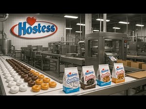 How Hostess Donettes Donuts Are Made | Inside The Factory