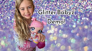Watch Magical Color Change Demo of MGA'S Glitter BABYZ, cute doll! on Amazon Live