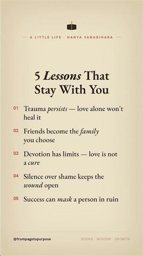 A Little Life Book Summary: 5 Lessons That Stay With You