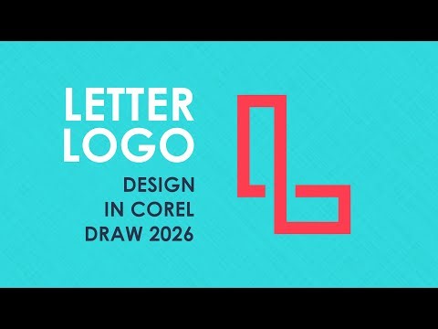 How to Draw Letter L Creative Logo in CorelDRAW 2026 EasyGraphix