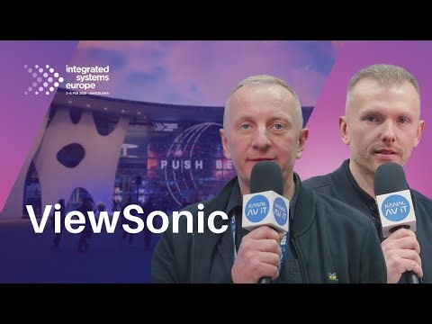 ISE 2026: Nowości produktowe ViewSonic
