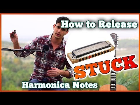 How to Release a STUCK Harmonica Note