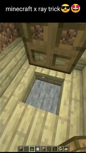 x ray trick without mod you don't need x ray mod #minecraft #shorts #tricks