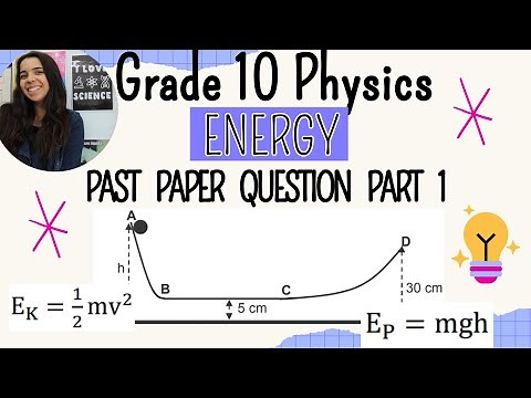 Grade 10 Mechanical Energy Past Paper Practice Part 1