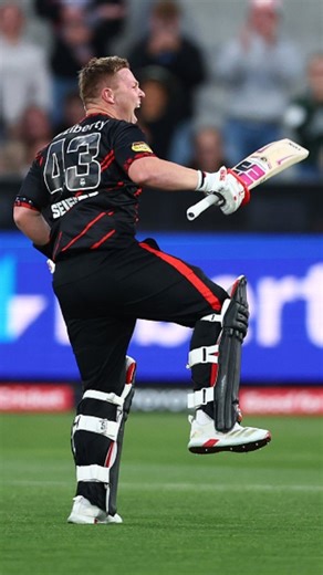 Melbourne Renegades on Instagram: "Take a bow Tim Seifert 🙌 The second Renegades player EVER to make a century 😤"