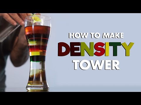 How to make Density Tower? | DIY Density Tower | dArtofScience