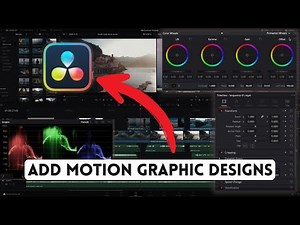 How to Add Motion Graphic Designs in DaVinci Resolve 2025?