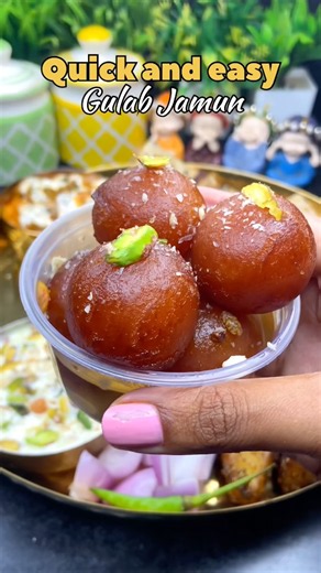 Gulab Jamun l Gulab Jamun recipe l How to make Gulab Jamun #shorts #gulabjamun #viral #shortsfeed