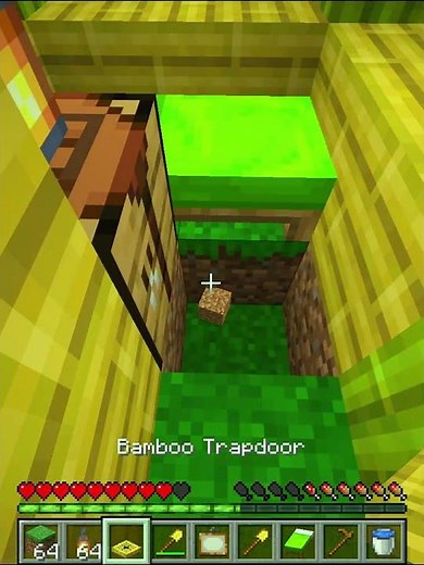 Me trying to make a jungle house #minecraft #gaming #subscribe