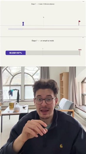 Le paradoxe de Zénon pour expliquer les limites en maths #limites #maths #bac