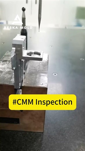 CMM Inspection on Custom CNC Machining Parts #cncmachining #qualityinspection #shorts