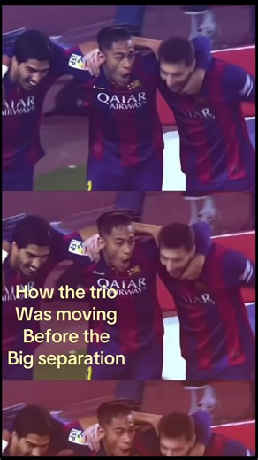 How the trio was moving before the big separation