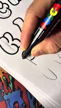 Alfabeto de Bomb #graffiti #tutorial