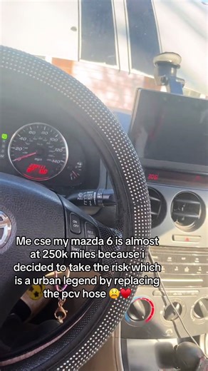 Yes if you own a old mazda 6 or 3, you HAVE to replace that pcv hose or it will fry your engine, it sucks and its expensive, but i did it myself and it took 20 hours, these cars will last forever if you replace that hose. #fyp #lgbt #viral #mazda #reliable