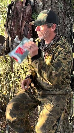 Best meal for hunting is Recpak - easy, no-cook, no scent