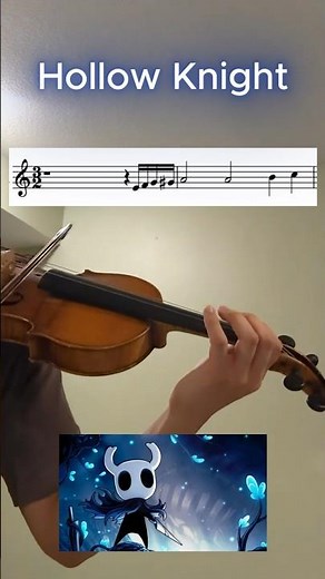 Hollow Knight (Violin Play Along)