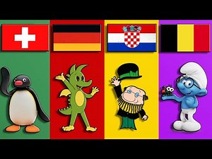 Cartoons From Different Countries | Pt.4