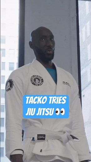 Tacko Fall, goes from the NBA court to the Jiu Jitsu mat! 👀