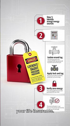 Lockout Tagout Procedure Step by Step | Industrial Safety Training