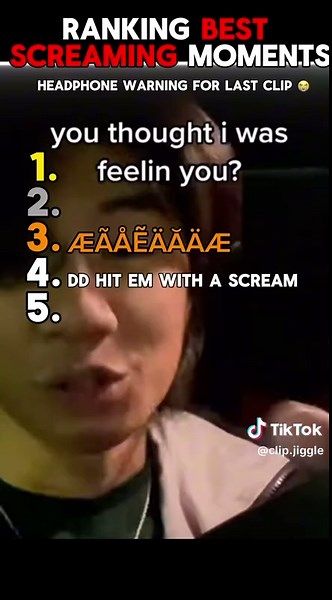 Ranking Best Screaming Moments