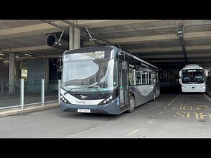Buses at Heathrow Terminal 5 June 2025