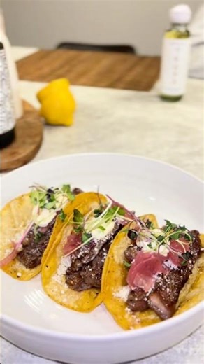 Steak Tacos then vs. Now ✨ consistency🔑 join my skool cooking academy velourdining on all platforms