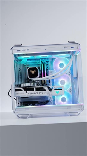 POV: You finally finished your all-white build and the lighting hits just right. ✨