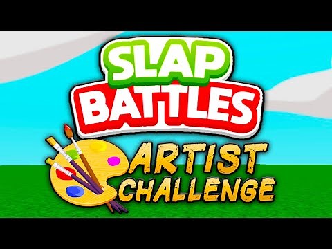 The Slap Battles Artist Challenge!🎨 (ft.‪@Iiterarynonsense‬)