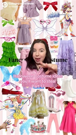 1.7K views | Grown up fancy Nancy is the cutest “cool aunt” costume idea #halloweencostumeideas #fancynancy | Meganashleysss | Facebook